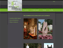 Tablet Screenshot of bildhauer-zofingen.ch